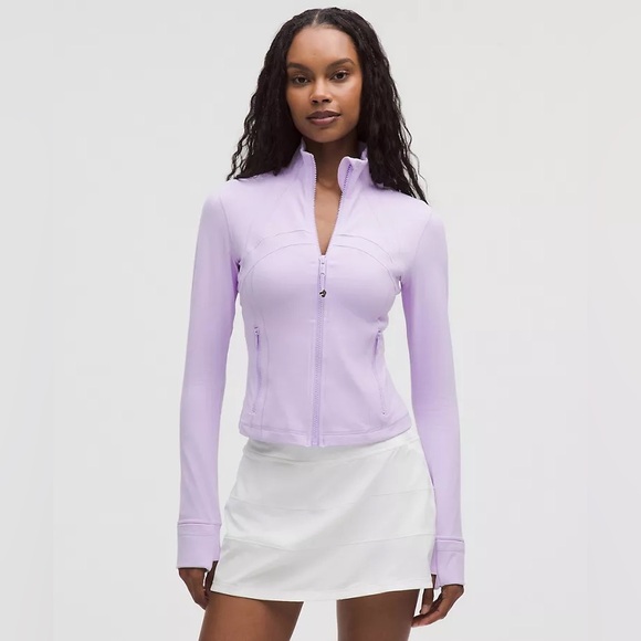lululemon athletica Jackets & Blazers - Lululemon cropped define jacket lavender frost size 8